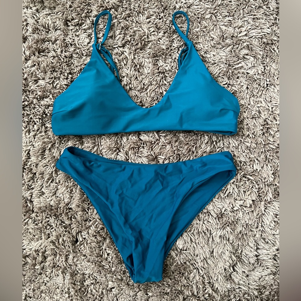Zaful Blue Bikini